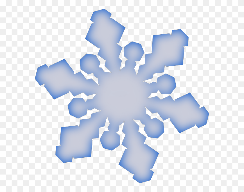600x600 Snowflake Png, Clip Art For Web - Transparent Snowflake Clipart