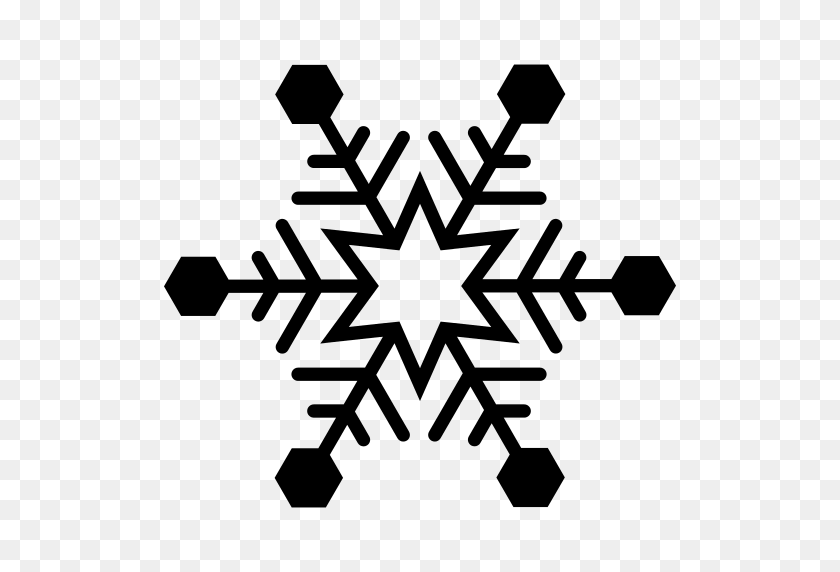 512x512 Snowflake Png Icon - White Snowflake PNG