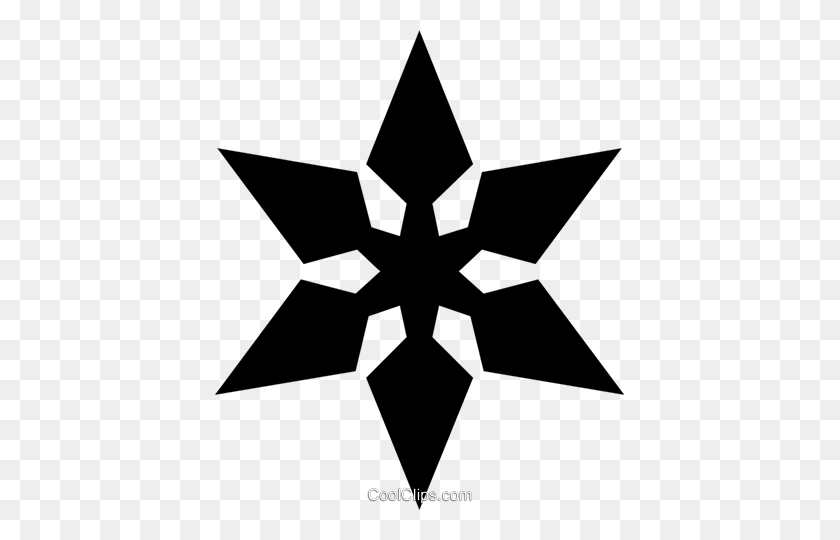 409x480 Snowflake Symbol Royalty Free Vector Clip Art Illustration - White Snowflake Clipart