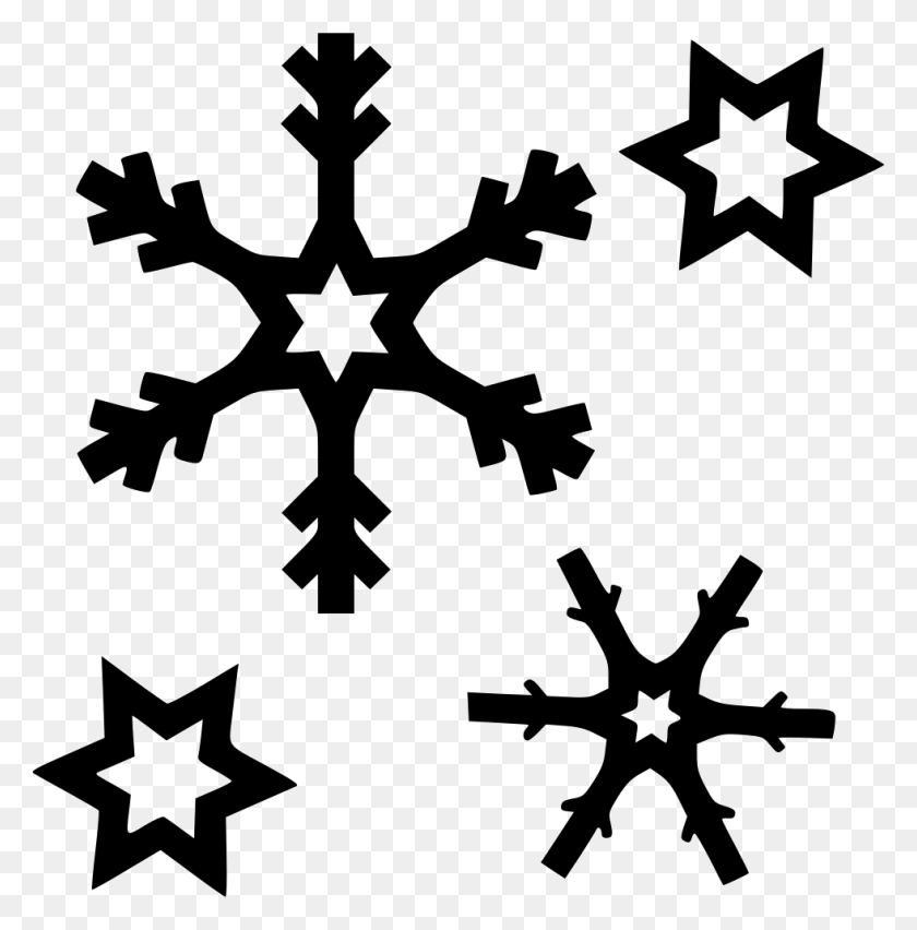 980x996 Snowflakes Png Icon Free Download - Snowflakes Falling PNG