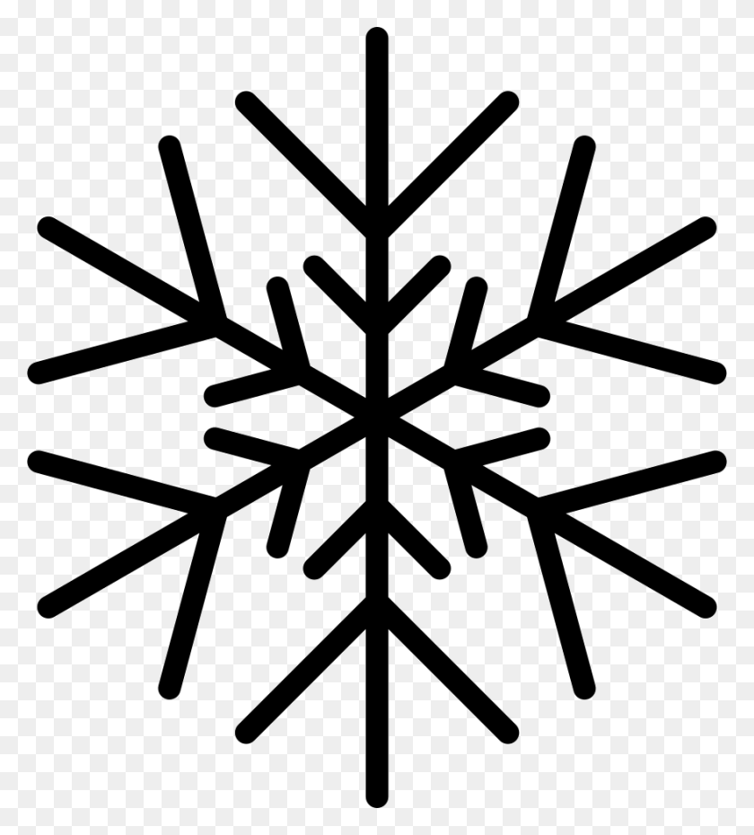 878x980 Snowflakes Png Icon Free Download - White Snowflakes PNG