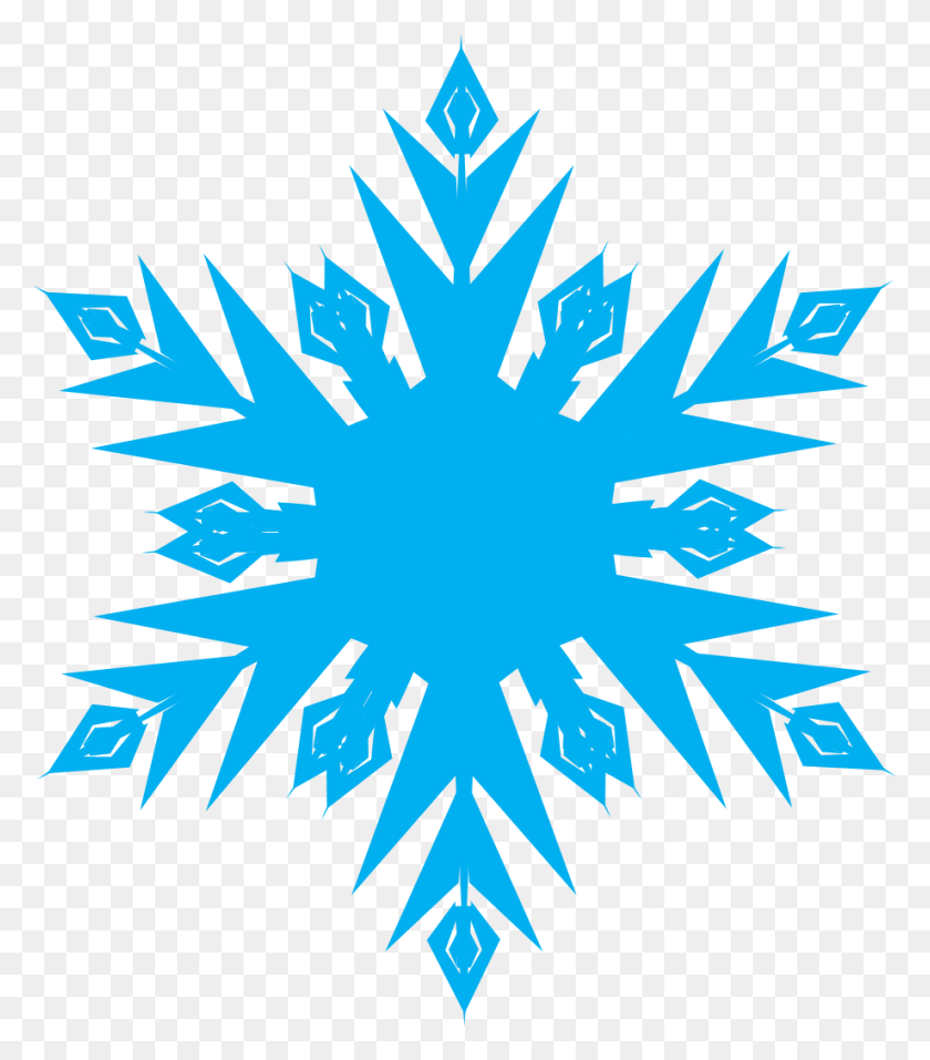 920x1058 Snowflakes Png Images Transparent Free Download - Snowflake Clipart Transparent Background