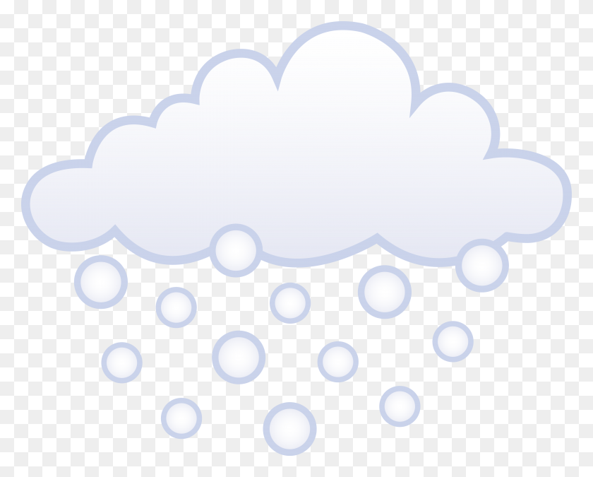 5192x4099 Snowing White Winter Cloud - Snow Clipart Free
