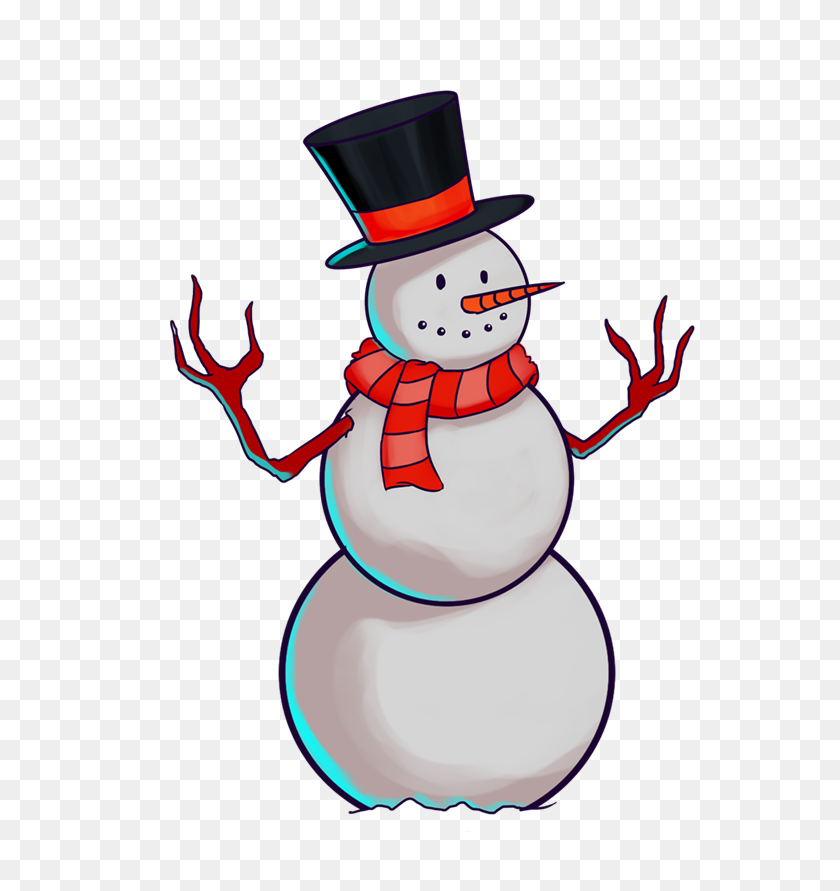 600x831 Snowman Clip Art - Snowman Family Clipart