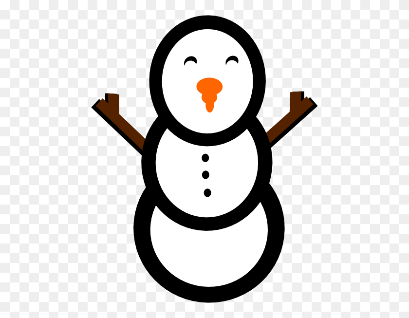 468x593 Snowman Clip Art - Snowman Head Clipart
