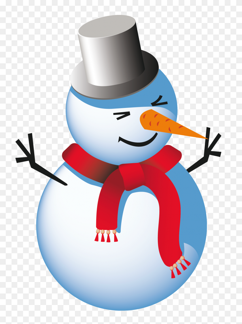 1717x2348 Snowman Clipart Button - Snowman Clip Art