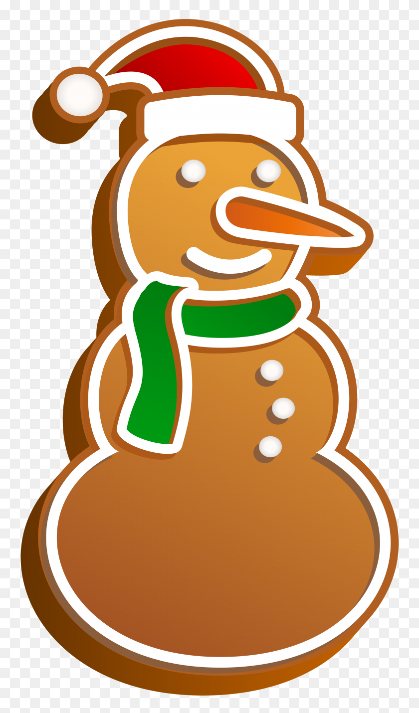 4554x8000 Snowman Gingerbread Cookie Png Clip - Snowman Clipart PNG
