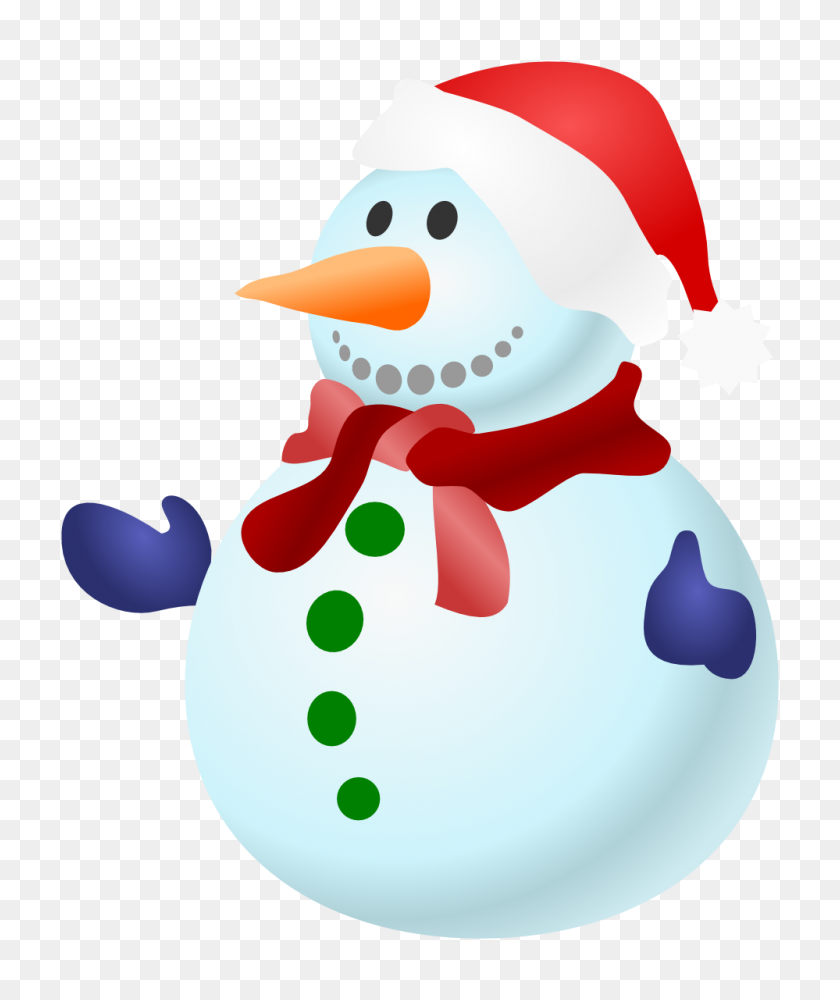 999x1204 Snowman Party Clipart - Christmas Party Clipart Free