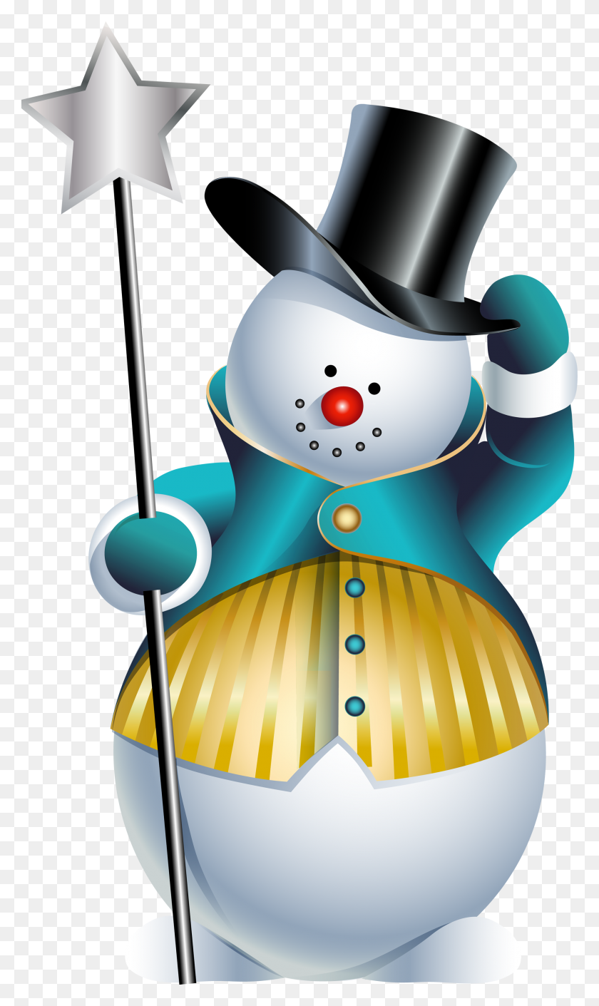 2020x3500 Snowman Png Image Cliparts Snowman - Stained Glass Window Clipart