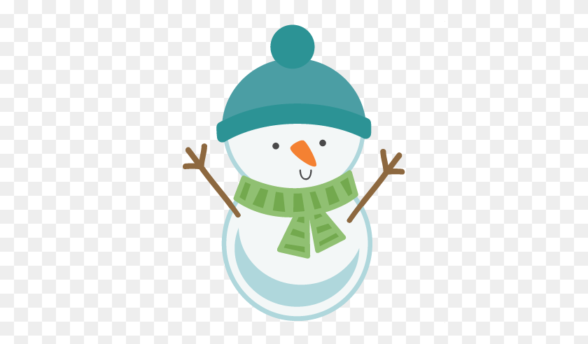 432x432 Snowman Scrapbook Cute Clipart For Silhouette - Snowman Head Clipart