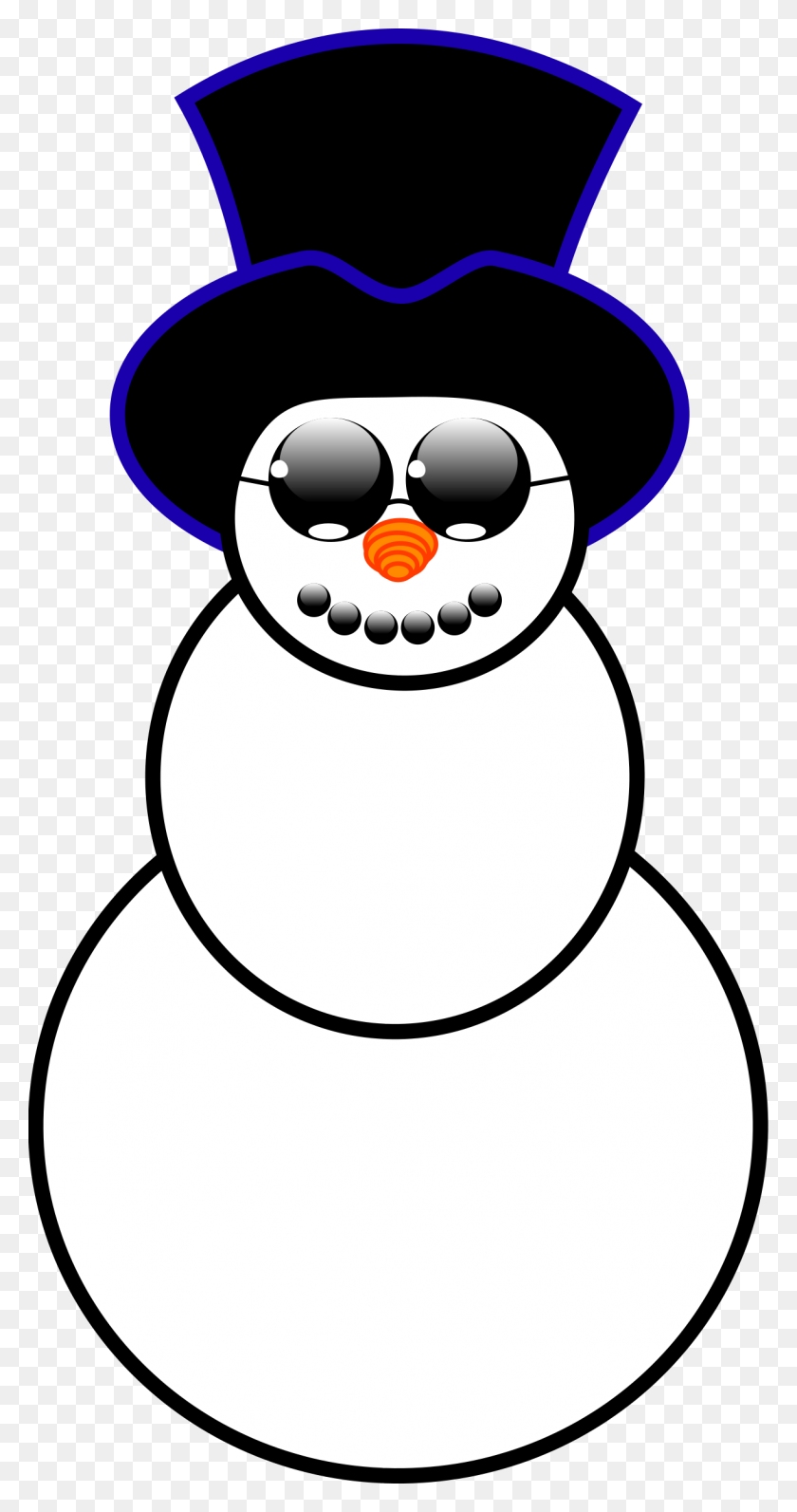 1221x2400 Snowman Vector Art Image - Snowman Clipart