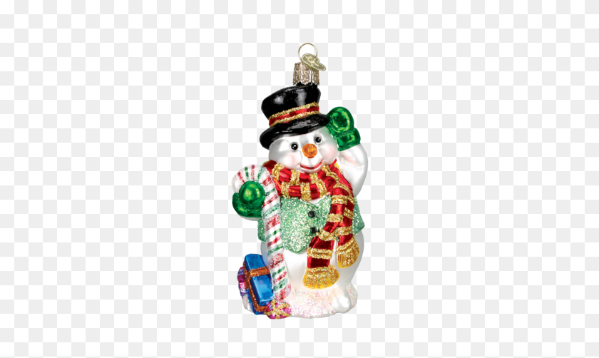 442x442 Snowmen Ornaments Old World Christmas - Frosty The Snowman PNG