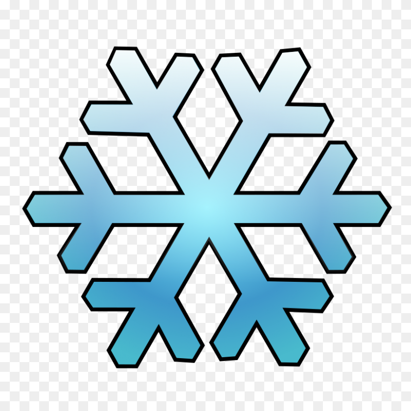 800x800 Snowy Clip Art - Snowy Weather Clipart