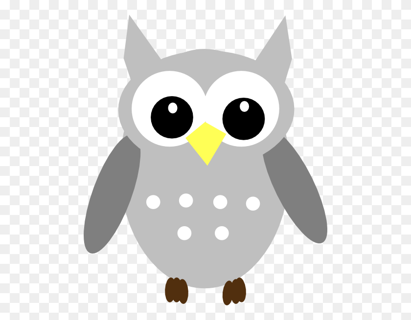 498x595 Snowy Owl Clipart Grey Owl - Snowy Tree Clipart
