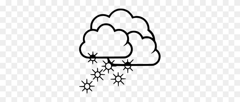 285x297 Snowy Weather Clipart - Nieva Clipart