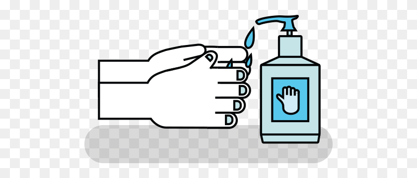 500x300 Soap Clipart Hand Sanitiser - Bar Of Soap Clipart