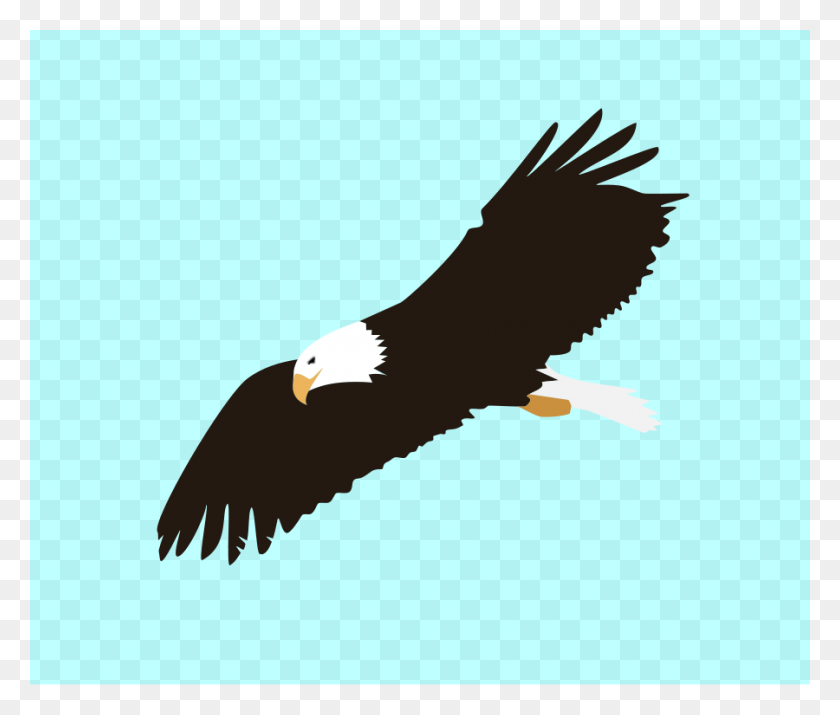 900x756 Soaring Eagle Clipart Clip Art Images - Eagle Clipart Black And White