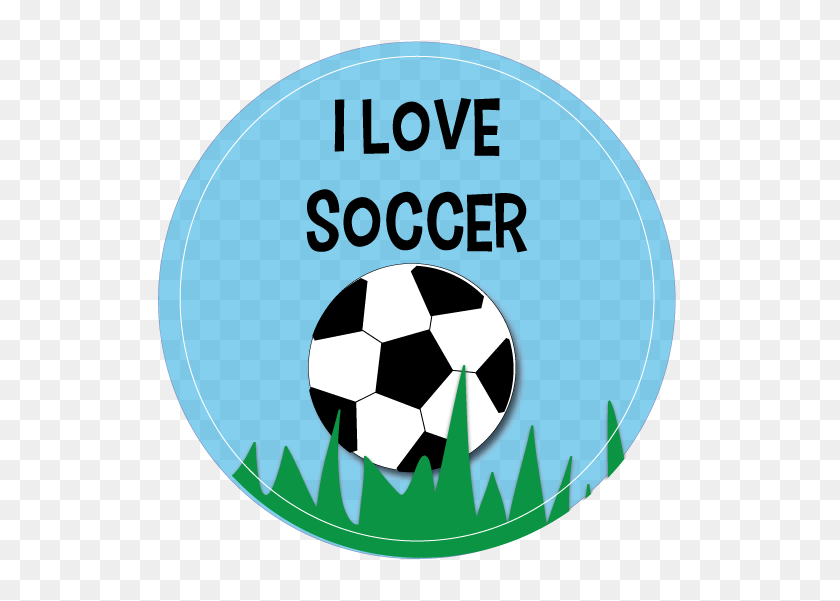 540x541 Soccer Ball Clip Art - Playing Soccer Clipart
