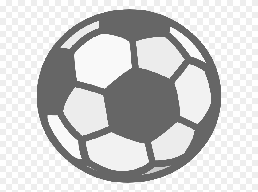 600x565 Soccer Ball Clip Art - Soccer Clipart