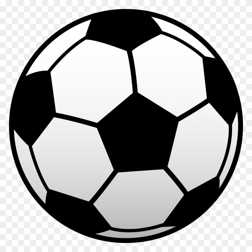 1024x1024 Soccer Ball Clip Art - Soccer Coach Clipart
