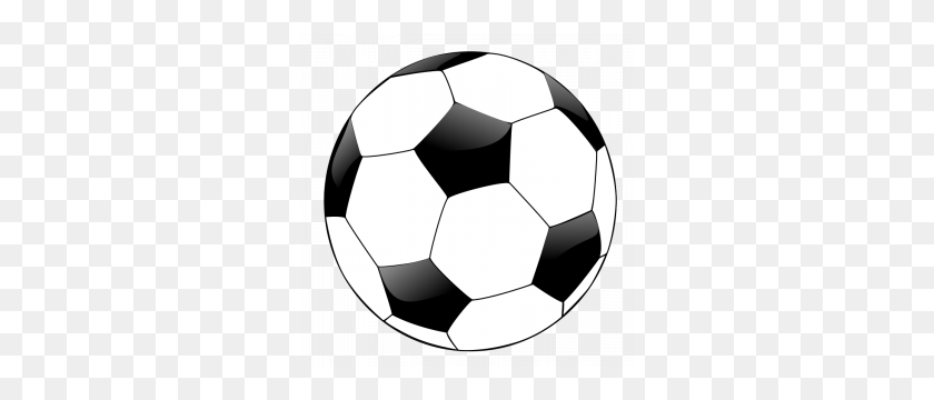 300x300 Soccer Ball Clip Art - Football Outline Clipart