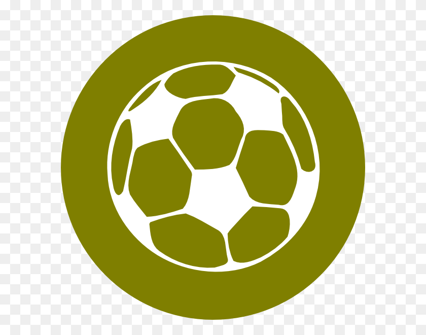 600x600 Soccer Ball Clip Art - Handball Clipart