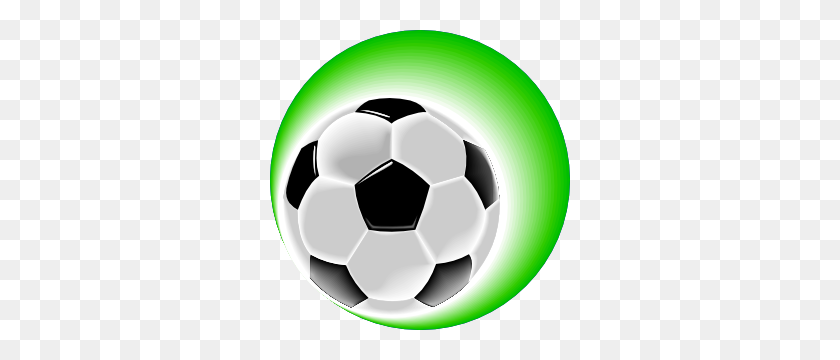 300x300 Soccer Ball Clip Art Free Vector - Soccer Ball Clipart PNG