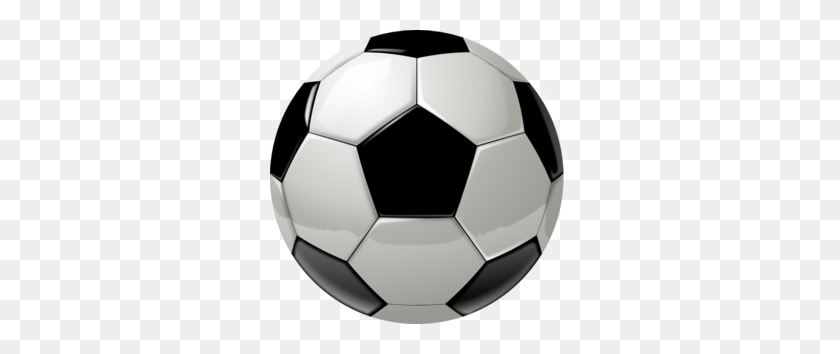 299x294 Soccer Ball Clip Art Free Vector In Open Office Drawing - Soccer Ball Clipart Black And White