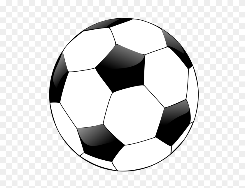 586x586 Soccer Ball Clip Art Pink - Game Clipart Black And White