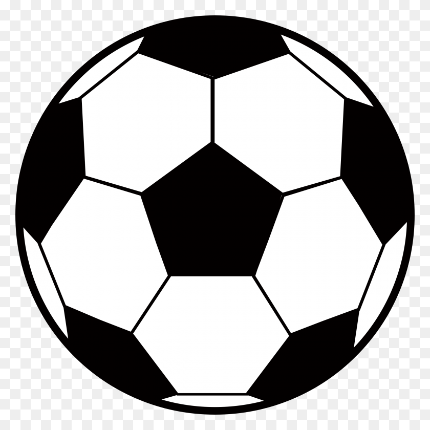 2400x2400 Soccer Ball Clip Art Techflourish Collections With Soccer Ball - Red Ball Clipart