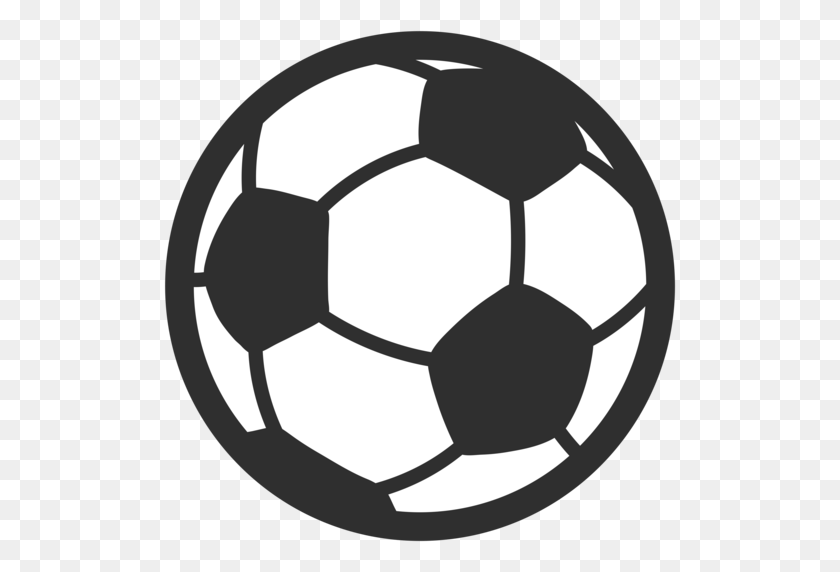 512x512 Soccer Ball Emoji - Balon De Futbol PNG