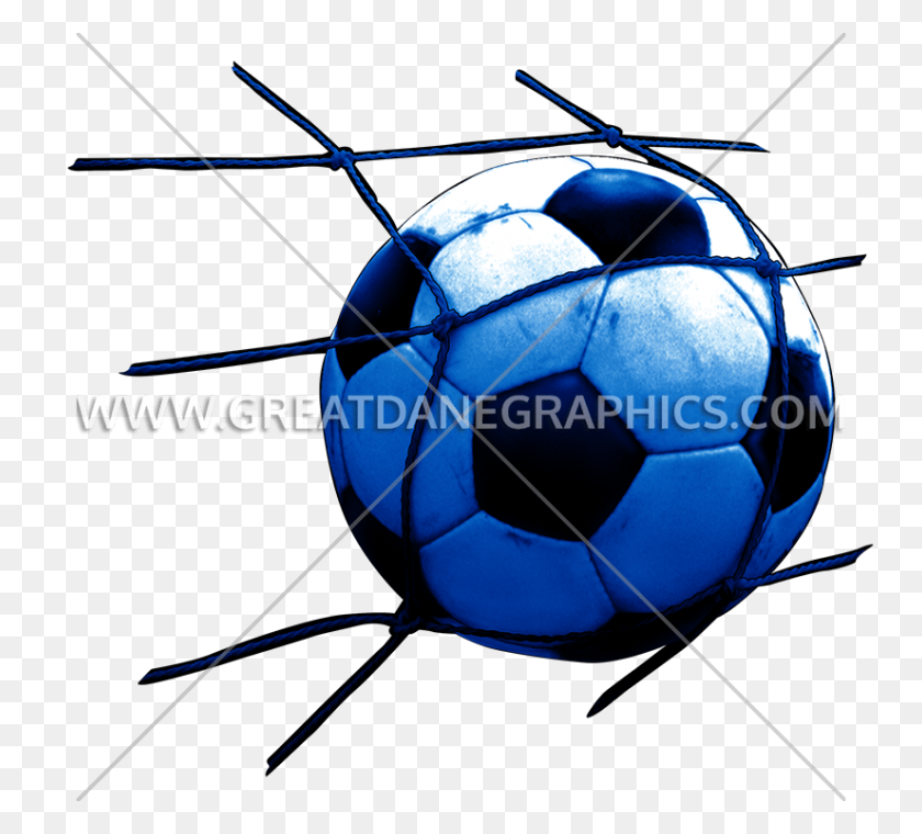 825x741 Soccer Ball Net Production Ready Artwork For T Shirt Printing - Soccer Goal Clip Art
