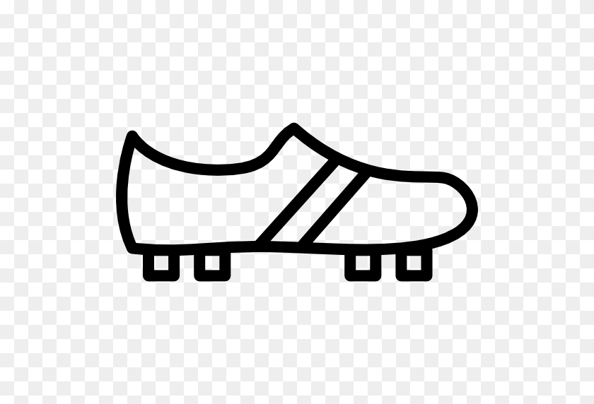 512x512 Soccer Boots, Football Game, Shoes, Soccer Game, Footwear, Sports Icon - Soccer Cleats Clipart