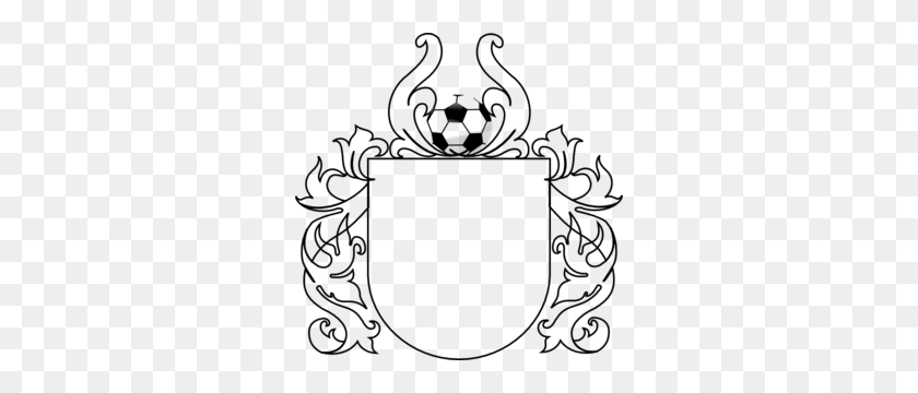 300x300 Soccer Clipart Badge - Name Badge Clipart