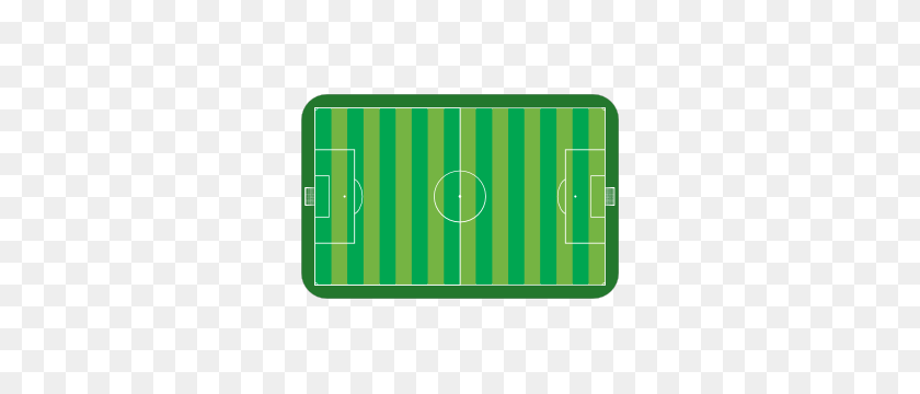 300x300 Soccer Field Sticker - Soccer Field PNG