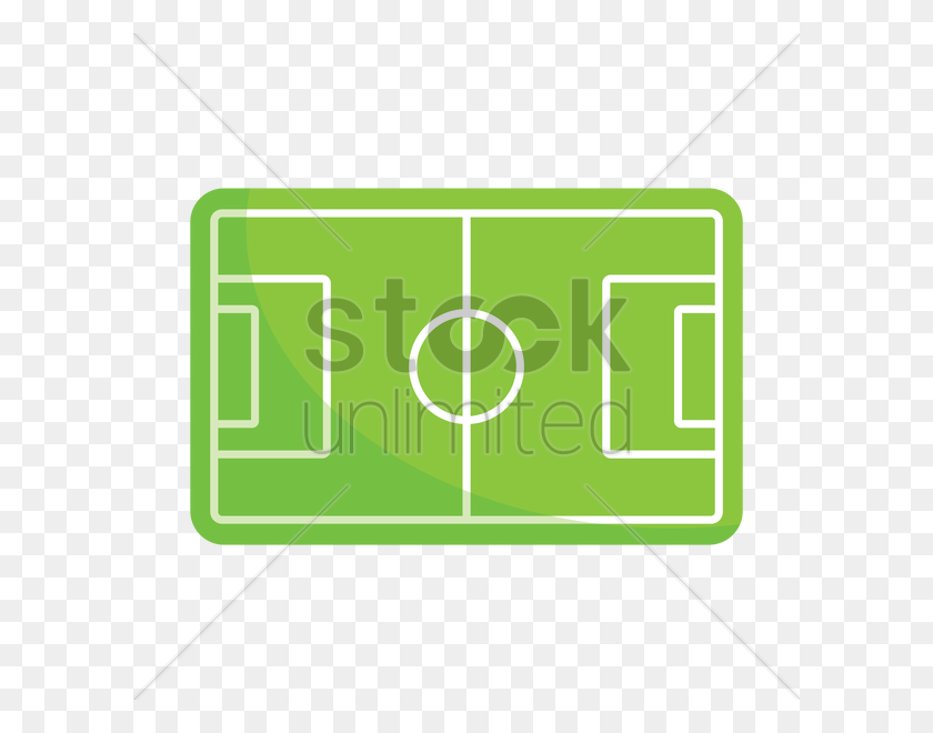 600x600 Soccer Field Vector Image - Soccer Field PNG