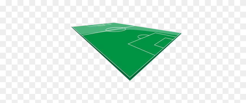 500x291 Soccer Field Vector Image - Soccer Field PNG
