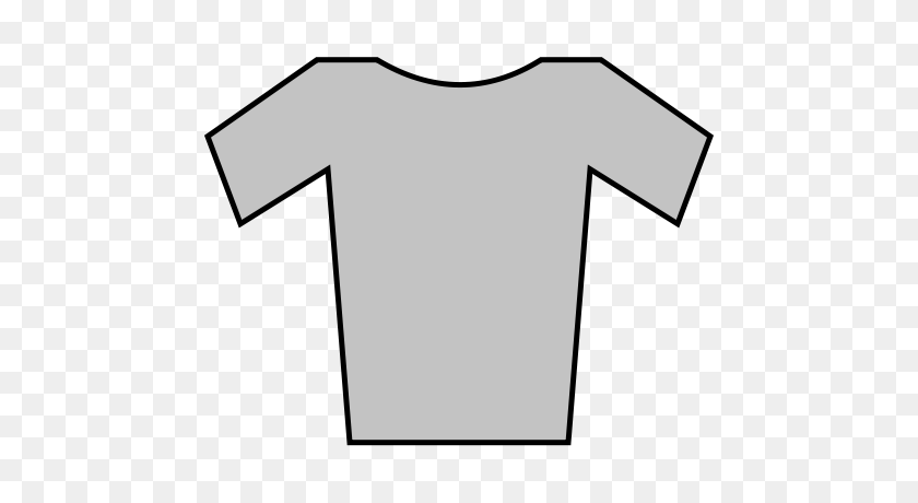 500x400 Soccer Jersey Grey - Jersey PNG