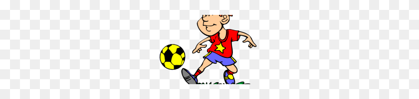 200x140 Soccer Player Images Clip Art Kickboxing Football Player Clip Art - Football Player Clipart