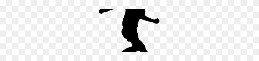 200x140 Soccer Player Images Clip Art Soccer Football Player Teen Boy - Dinosaur Silhouette PNG