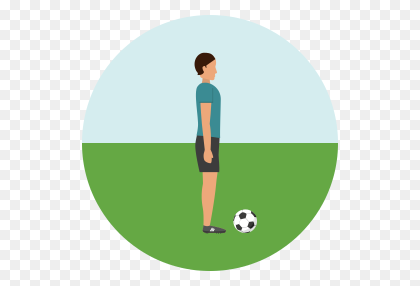 512x512 Soccer Player Png Icon - Soccer Player PNG