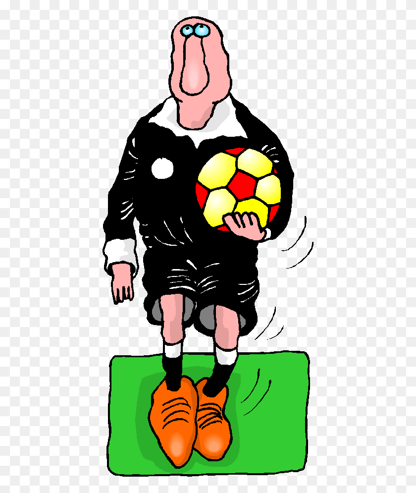 429x935 Soccer Referee Cliparts - Referee Clipart