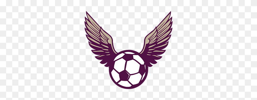 300x267 Soccer Wings Logo, Golden Snitch - Golden Snitch Clipart