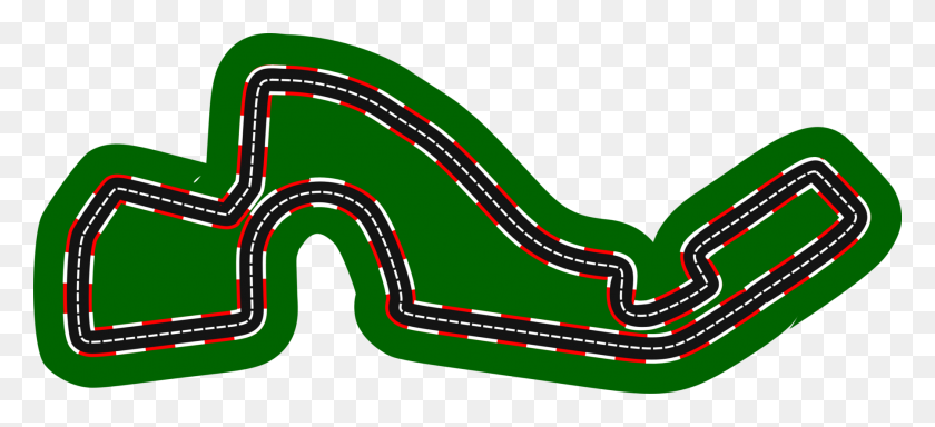 1801x750 Sochi Autodrom Russian Grand Prix Race Track Auto Racing Formula - Pista De Carreras Png