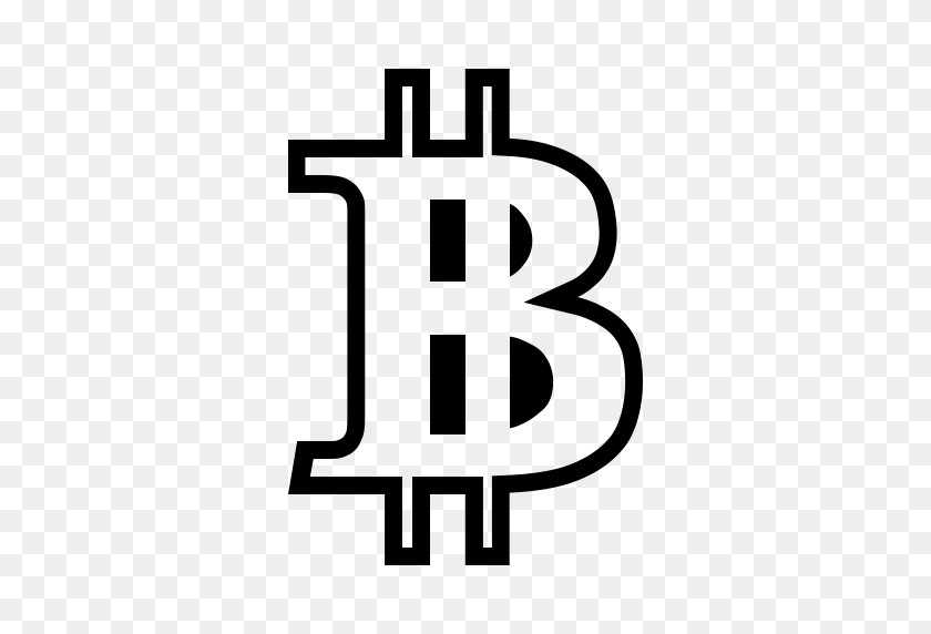 512x512 Social Bitcoin Outline, Social, Soundcloud Icon With Png - Bitcoin PNG