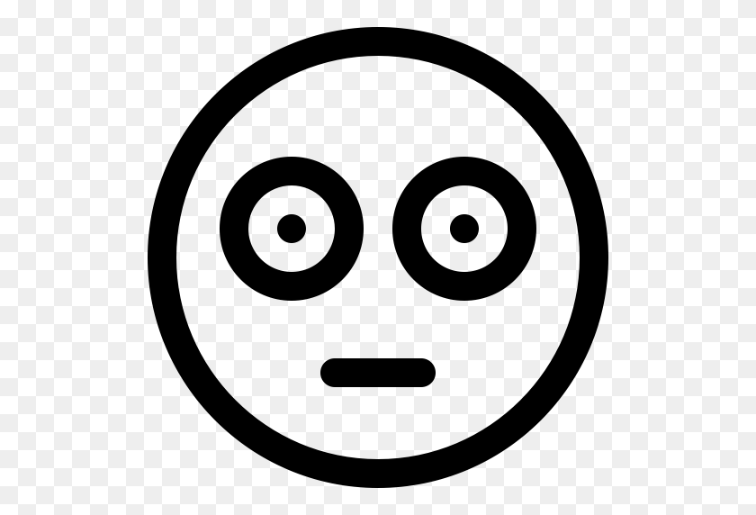 512x512 Social Emoji Shocked Icon With Png And Vector Format For Free - Shocked Face PNG