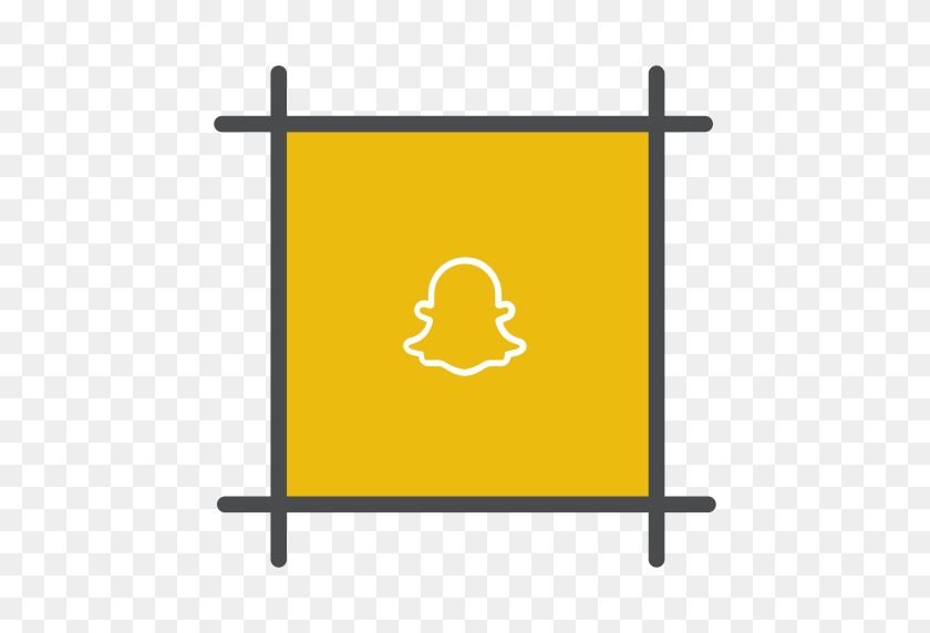 512x512 Социальные Иконки Набор Иконок Бесплатно - Значок Snapchat Png