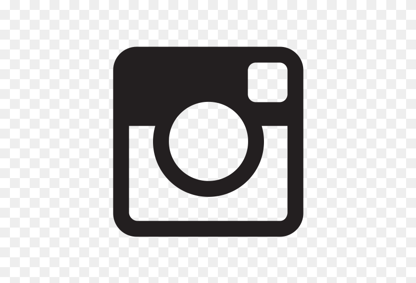 512x512 Social Instagram Out, Instagram, Logo Icon With Png And Vector - Instagram Blanco Png