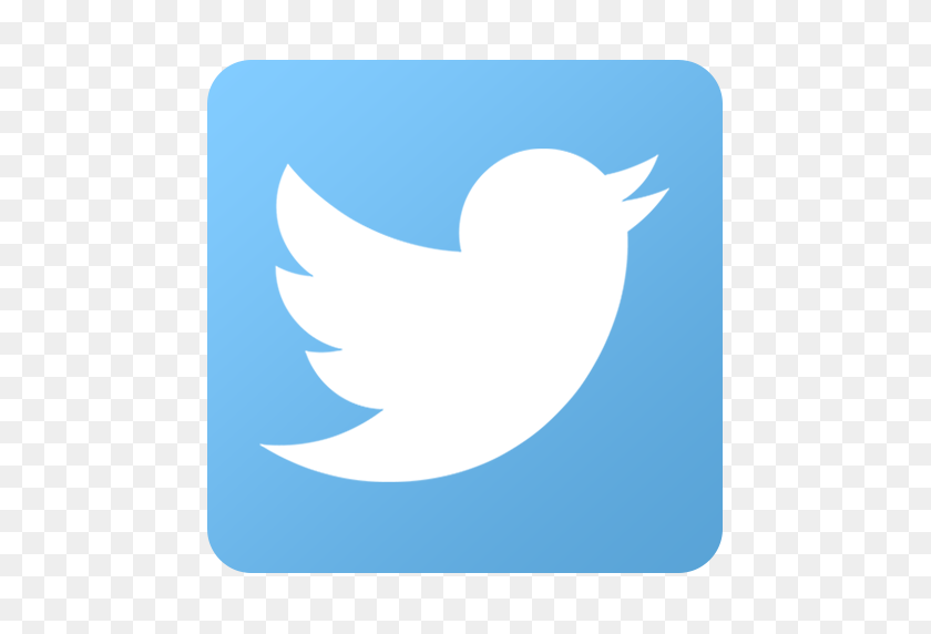 512x512 Social Media - Twitter Logo PNG