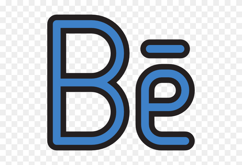 512x512 Icono De Behance De Redes Sociales - Logotipo De Behance Png
